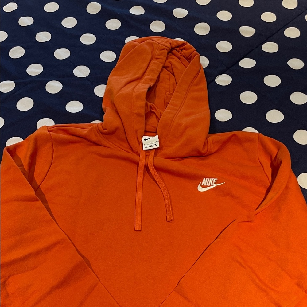 Nike Bold Orange Pullover Hoodie